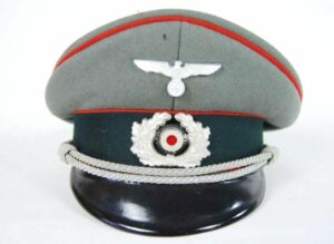Artillería, Gorra de Plato de Oficial